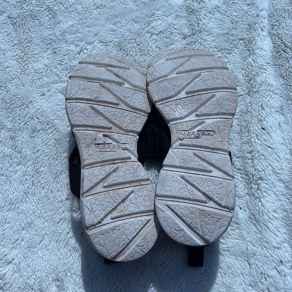 Merrell Black Slip-On Sneakers Size 6 | Lightweight Comfort Walking Shoes - Picture 4 of 8